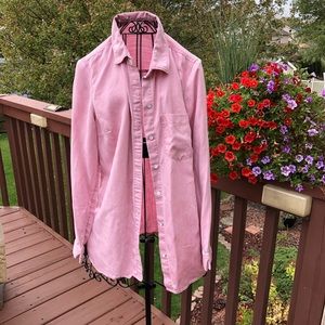 Rose Pink Boyfriend Shirt